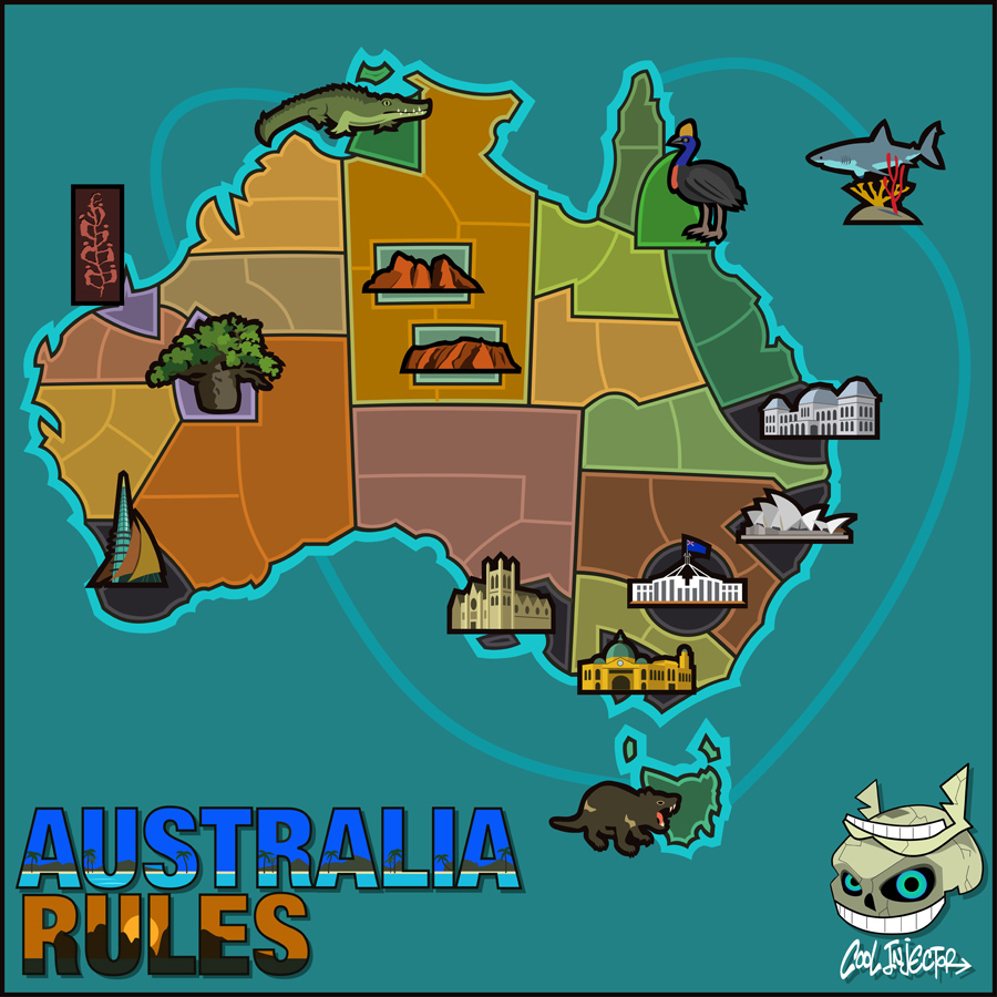 the map